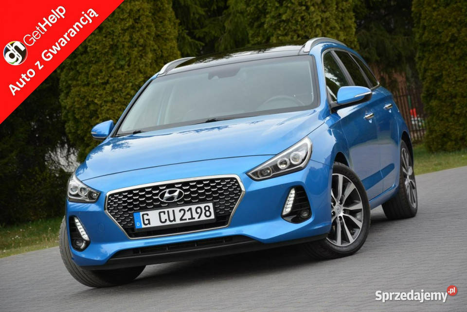 Hyundai i30 Panorama Ful Led Duża Navi Kamera elektryczne lusterka Ostrów Mazowiecka
