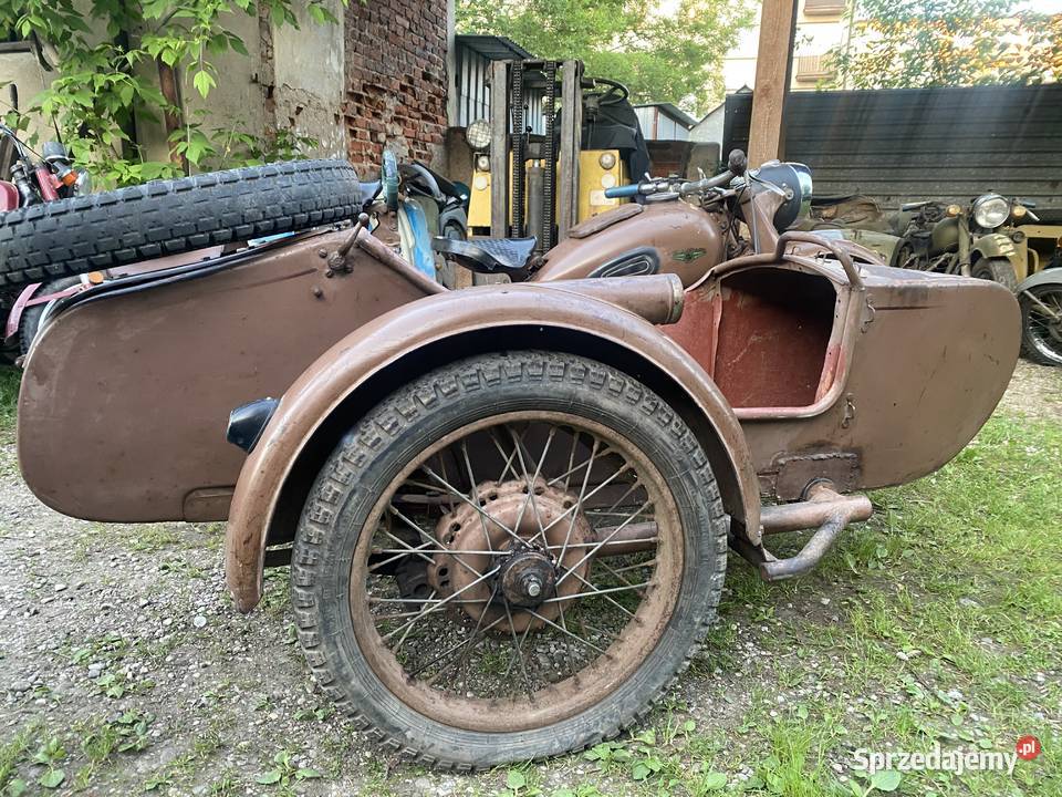 Irbit M61 w oryginale zarejestrowany w Polsce Rok produkcji 1960 mazowieckie Siedlce