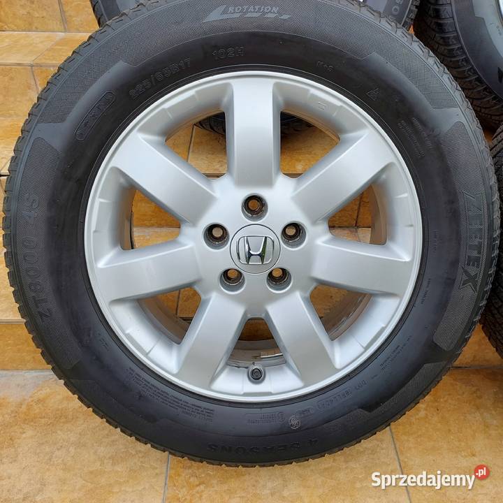 Oryginalne Koła HONDA CRV 17 5x1143Opony 2024r Przemyśl