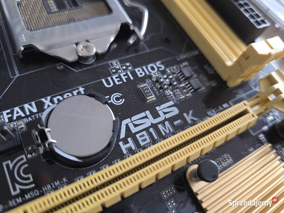 Płyta główna ASUS H81MK LGA1150 H3 DDR3 łódzkie