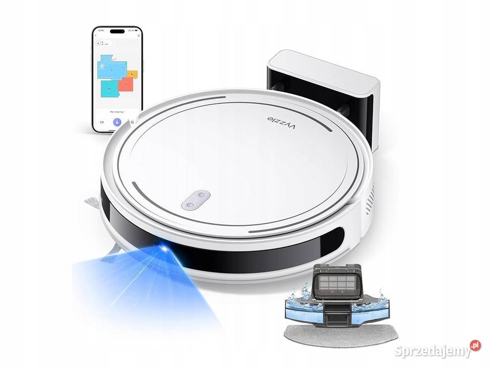 Robot sprzątający Vyzzle D10 biały Używany Stan Myszyniec sprzedam