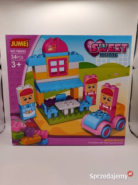 Klocki SWEET HOME JUMEI domek z figurkami i Gdynia