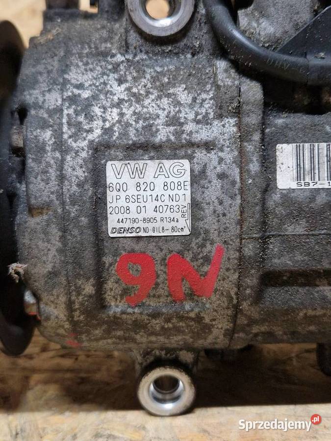 Sprężarka kompresor klimatyzacji vw polo 9n Złotoryja sprzedam