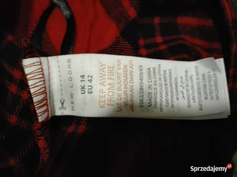 Krótka spódniczka mini w kratkę XS S M 34 36 38 mazowieckie Warszawa