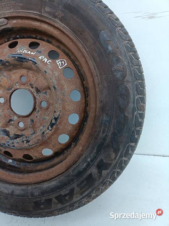 Nissan NV200 KOŁO ZAPASOWE Zapas 17570 R14C Rudka