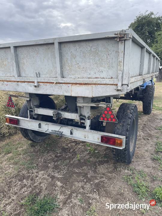 Przyczepa wywrotka Brandys Bss p93s Agro burtowe lubelskie Jabłonna Druga sprzedam