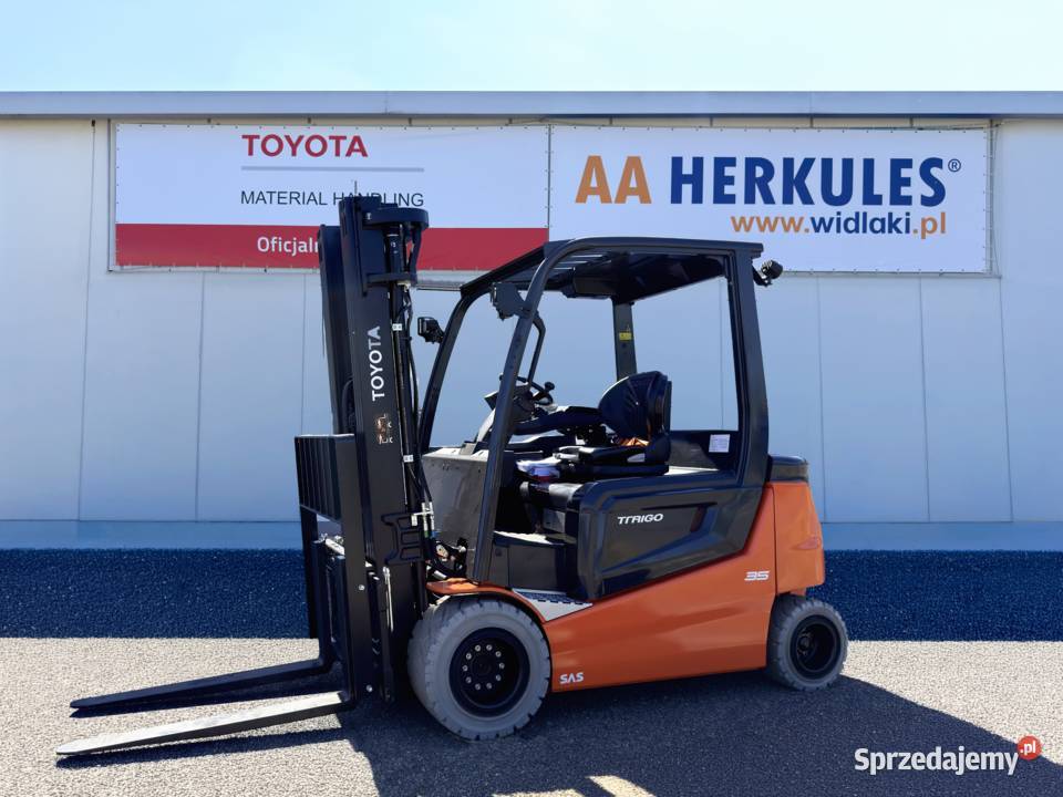 Elektryczny wózek widłowy Toyota Traigo 80 Katowice sprzedam