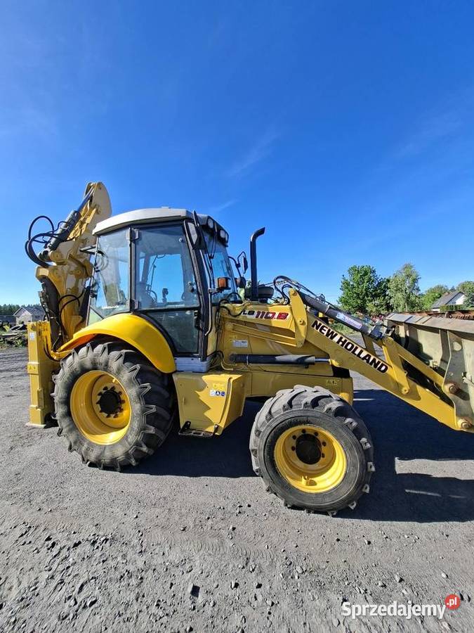 Koparko Ładowarka Holland LB 110 4x4 11 r 7600h