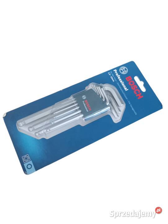 BOSCH Zestaw kluczy imbusowych HEX 1510mm 9 podkarpackie Rzeszów sprzedam