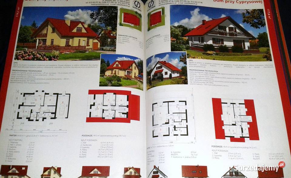 Najlepsze projekty małych domów 225 małych domów miękka