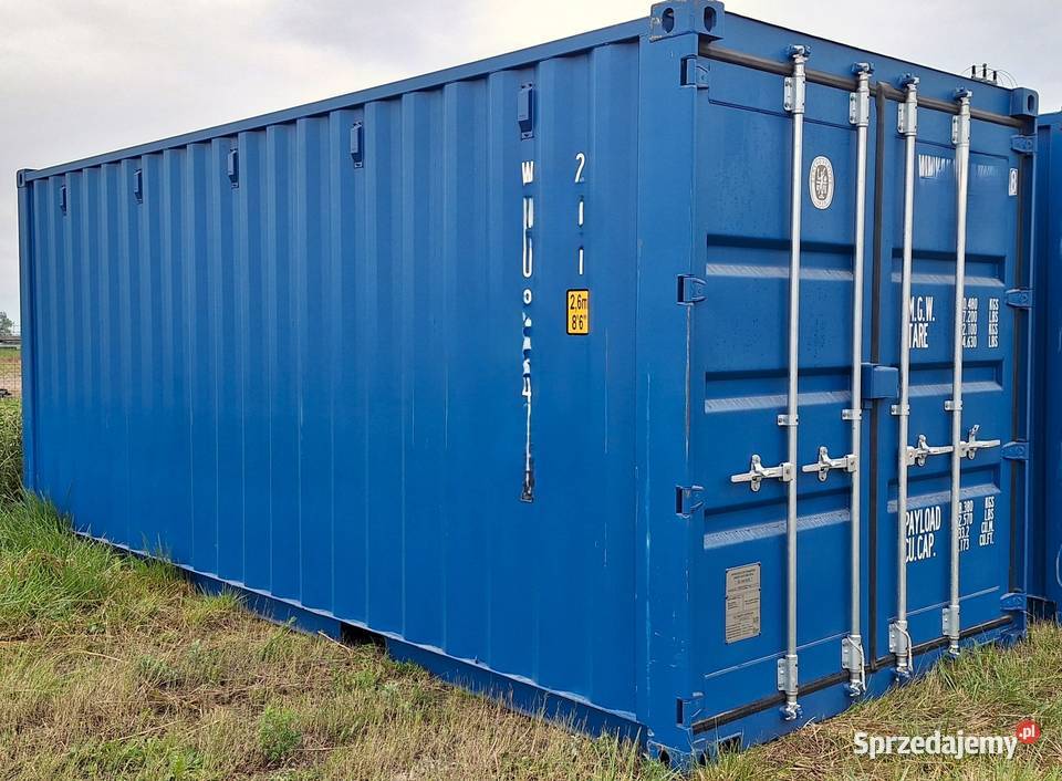 KONTENER MORSKI 20DV NOWY dostępny ręki 6metrowy Bydgoszcz