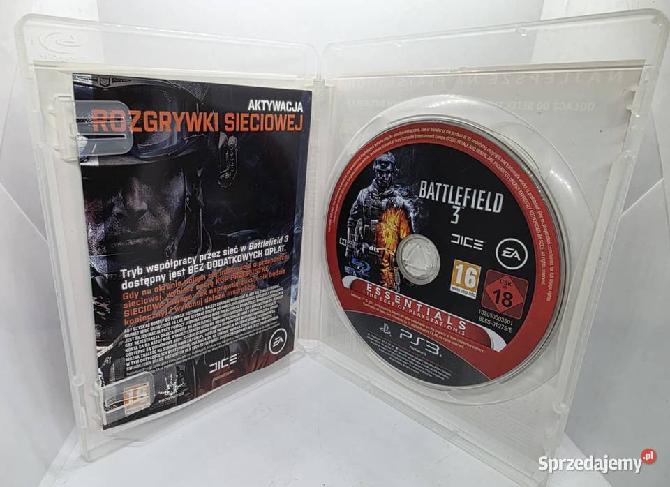 Gra Battlefield 3 3 warmińsko-mazurskie Elbląg sprzedam