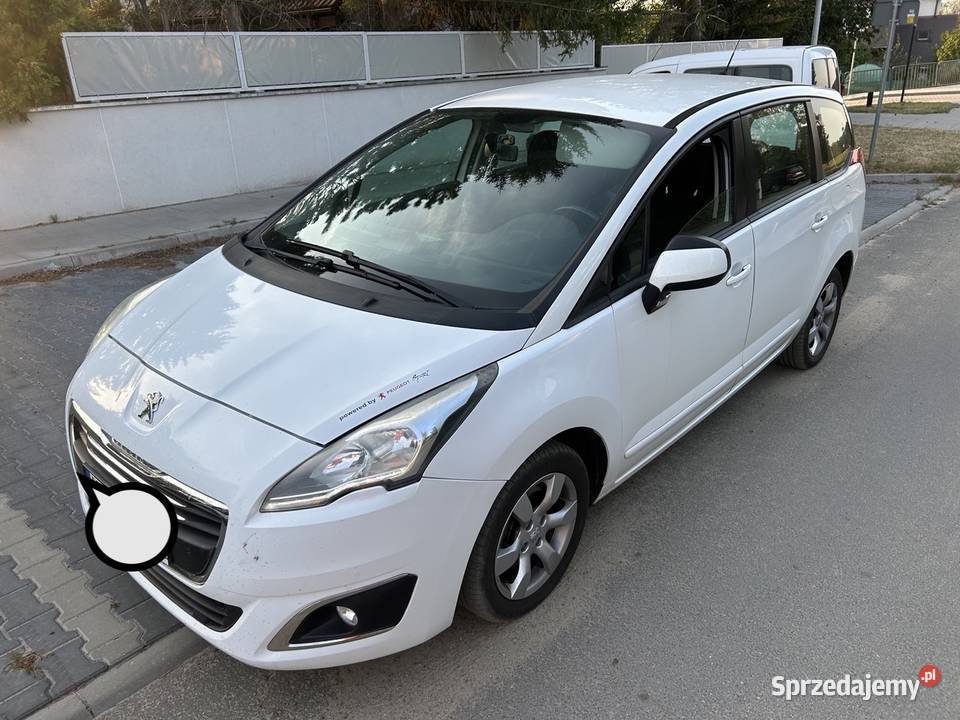 Peugeot 5008 16 odi 7 osób ZAMIANA na osobowe sprzedam