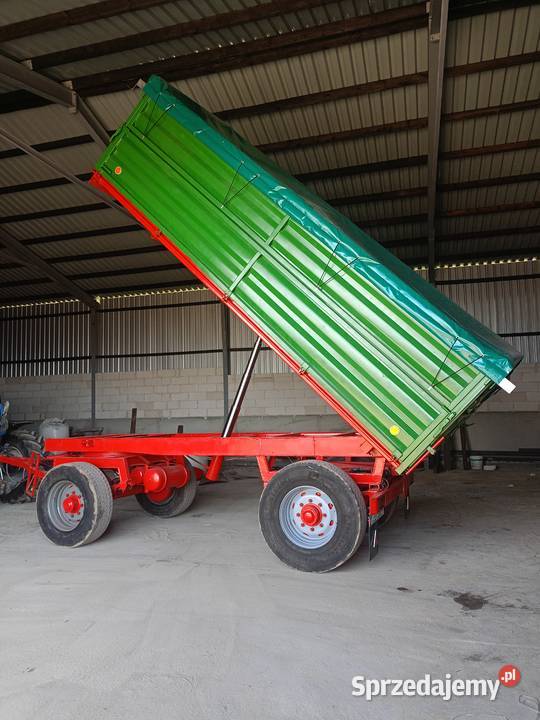Przyczepa ciężarowa rolnicza 12t mazowieckie Sokołów Podlaski sprzedam