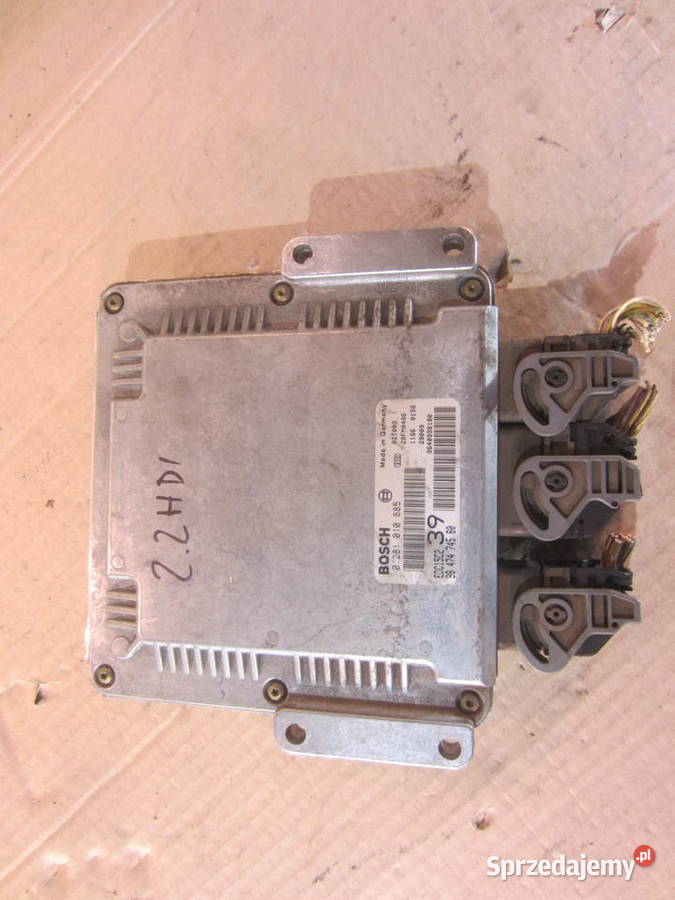 komputer sterownik silnika citroen c5 22 hdi układ elektryczny silnika Szczecin