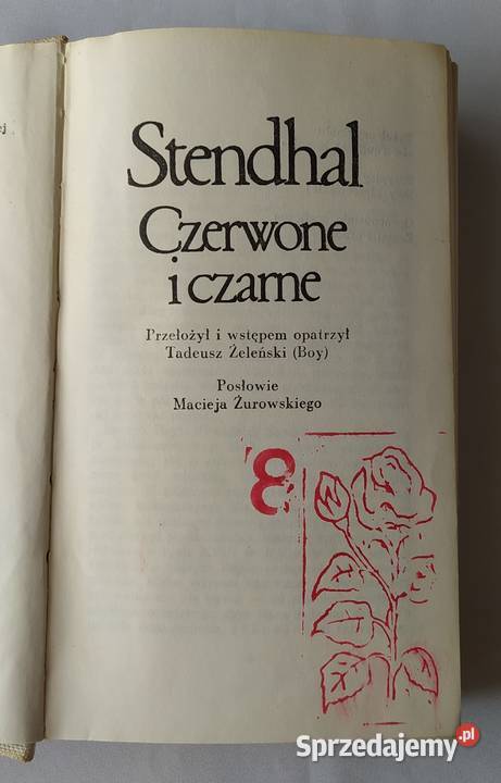 CZERWONE i CZARNE Stendhal Hajnówka