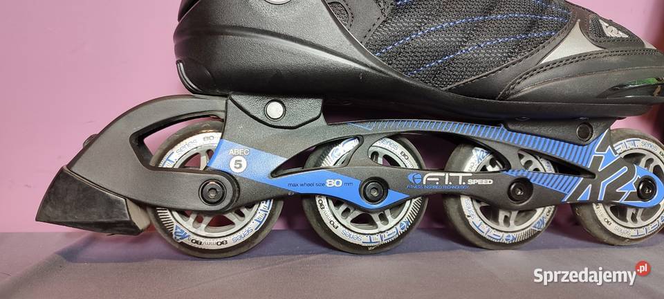 Rolki K2 mężczyzn FIT SPEED 80 mm80a rozmiar Jasień