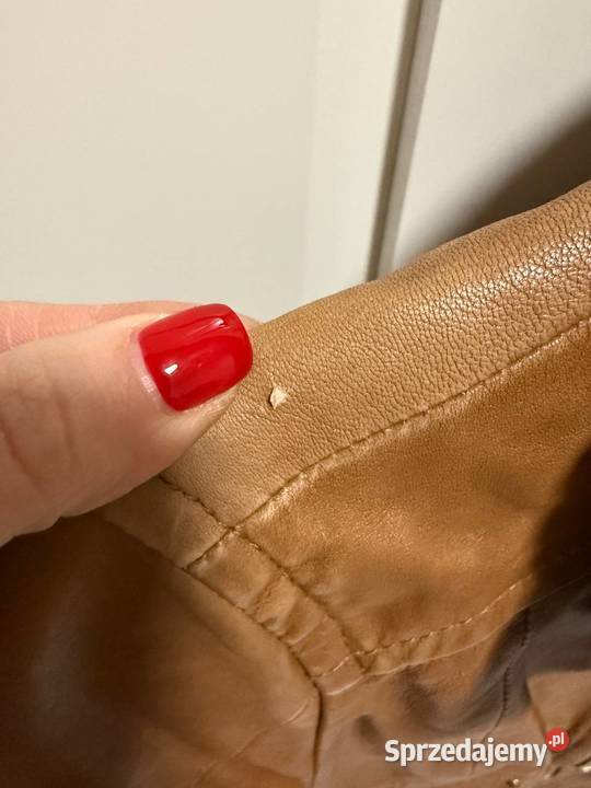 skórzana kurtka Massimo Dutti XS Wiosenna/Jesienna  Warszawa