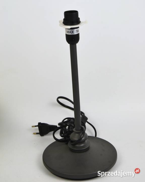 Lampa stołowa NGLAND Ikea Sweden metal abażur Bronisze