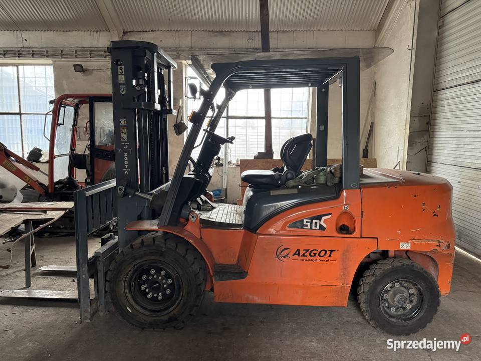 Reddot CPCD50-XRXW76 1062mth 5t 3,3m mało używany wózek widłowy