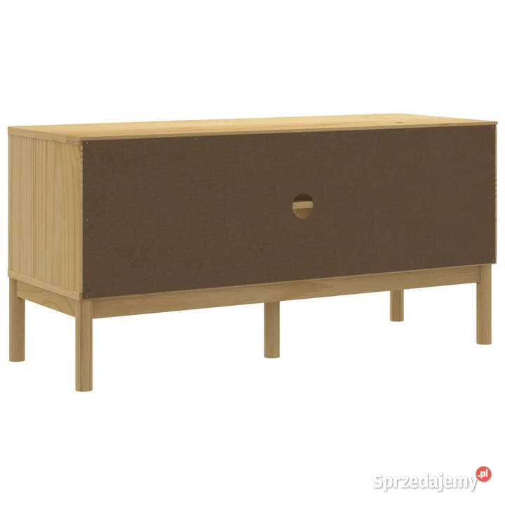 Szafka RTV FLORO woskowy brąz 114x43x55 drewno Warszawa sprzedam