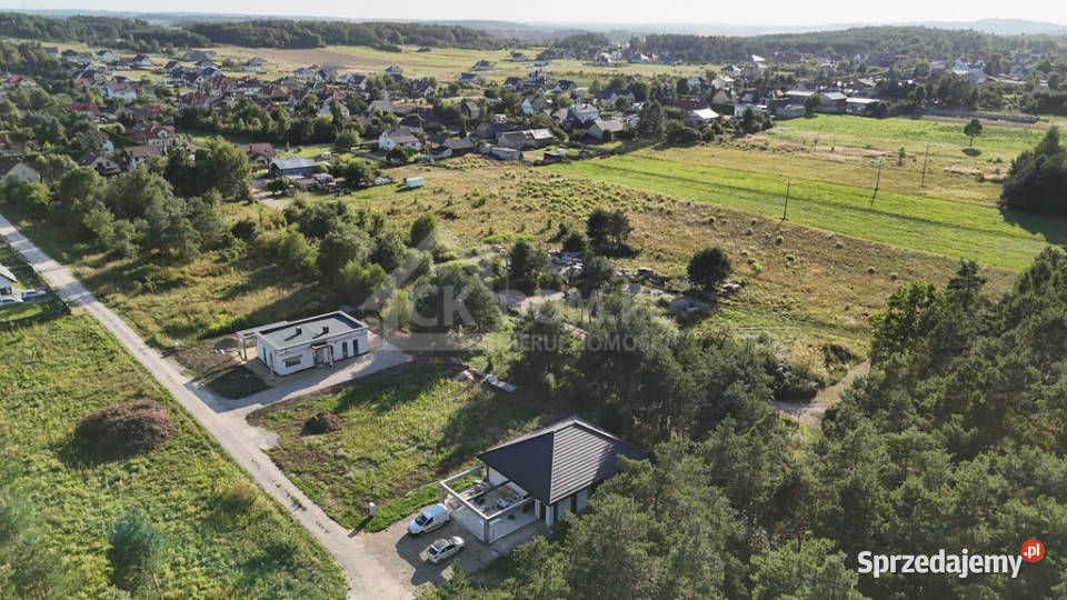 Działka pod lasem 9 arów Bilcza gm Morawica