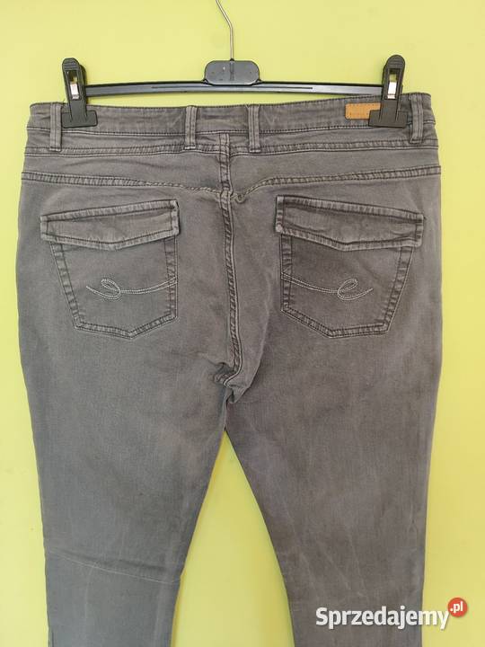 EDC Since 98 Slim Chind Damskie Jeansy Szary 38M Dżins  Moda i Styl Kamień Pomorski