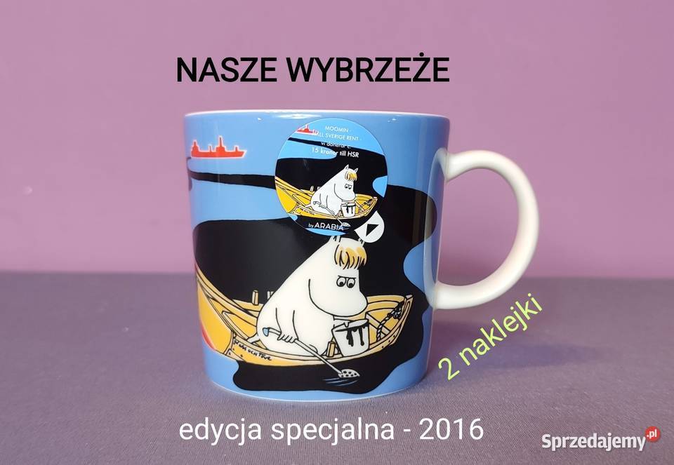 Muminki KUBEK Moomin Arabia Finland specjalny Pozostałe