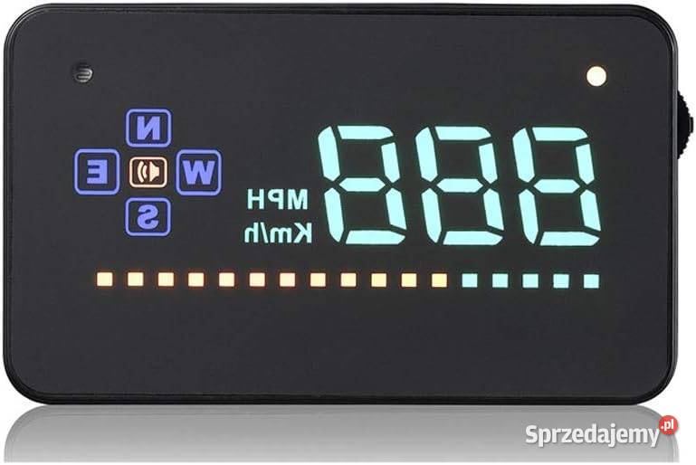 Wyświetlacz HUD na szybę auta GPS Piaseczno