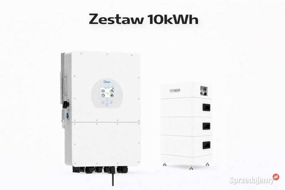 Zestaw Magazyn Inwerter HV 10 kW 1024 kWh sprzedam