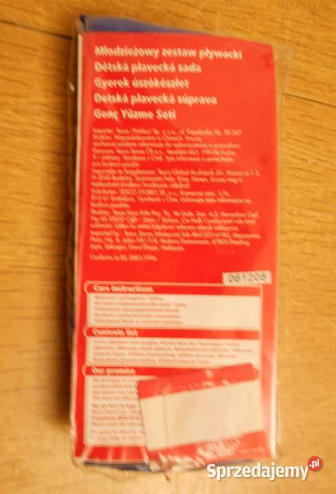 Młodzieżowy zestaw pływacki Parczew