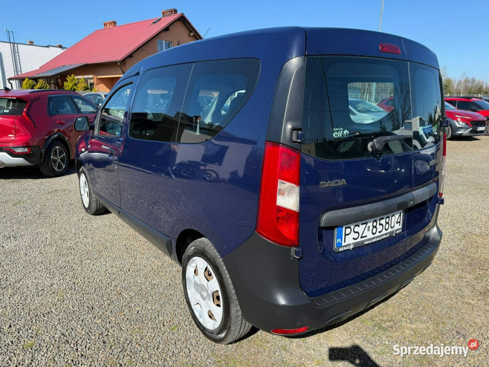 Dacia Dokker klima zarejestrowany gwarancja diesel wielkopolskie Zbąszyń