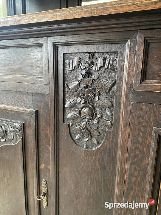 Cudowny kredens antyczny dolnośląskie Wrocław sprzedam