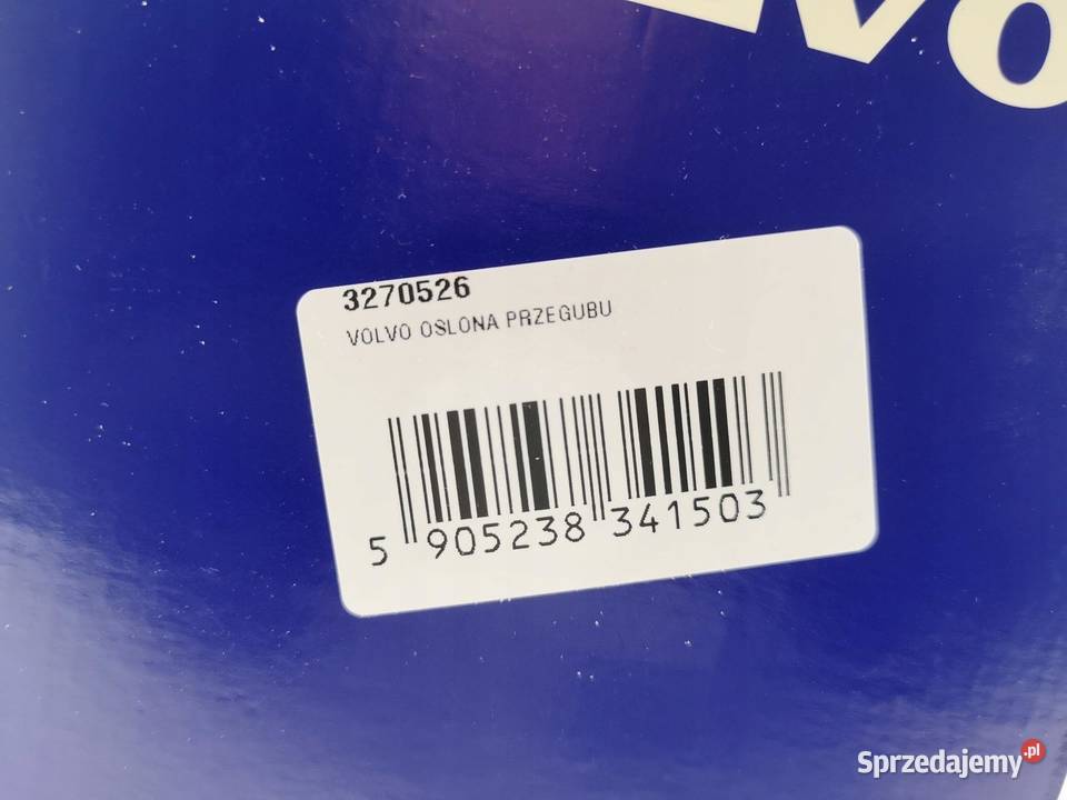 OSŁONA PRZEGUBU MANUAL VOLVO 440460480 19861996