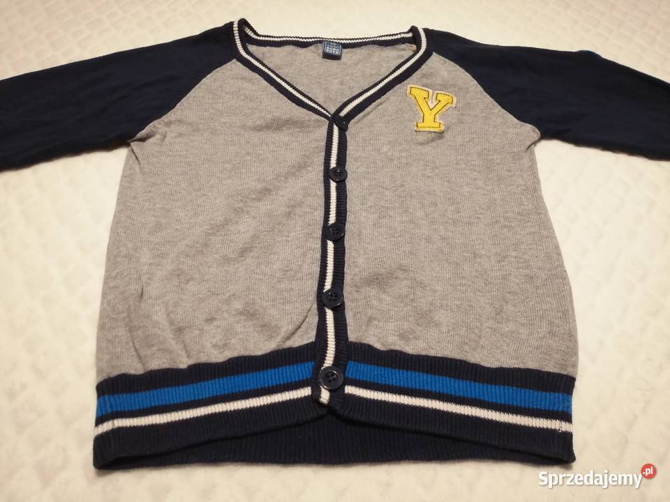 Sweterek rozpinany chłopięcy długi rękaw Dopo śląskie Czeladź