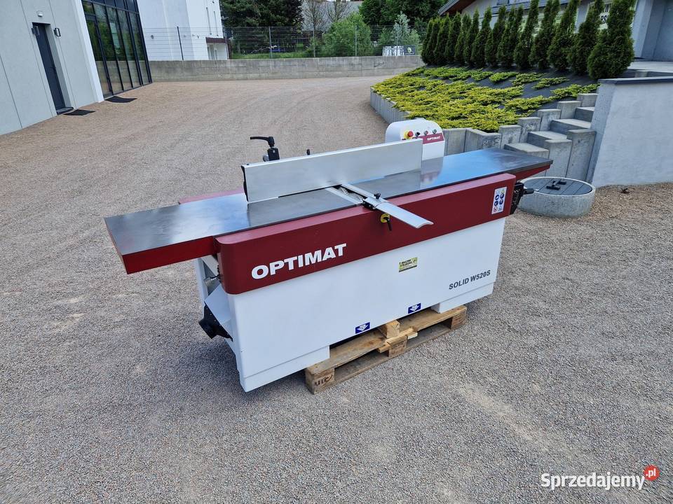 Wyrówniarka OPTIMAT Solid W520S wał SPIRALNY Kalwaria Zebrzydowska