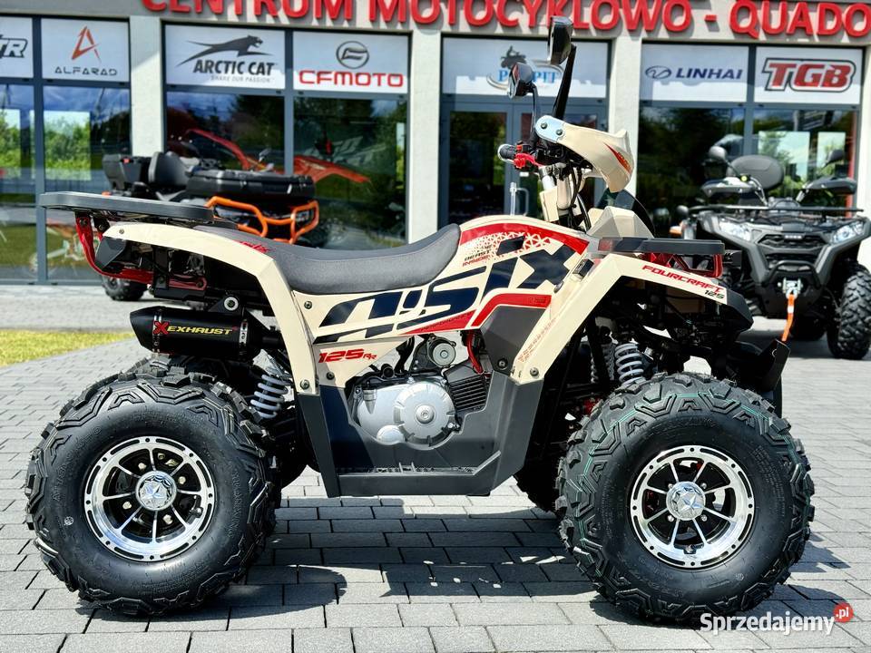 ASIX FOURCRAFT ALU 125CC 11 Kolor quad - ATV małopolskie Głogoczów