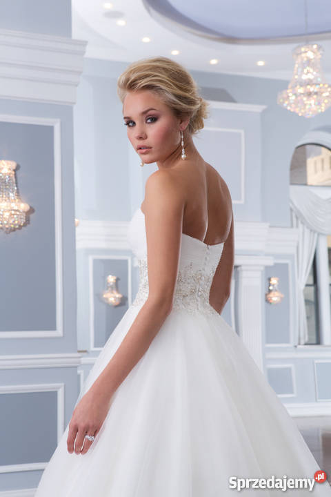Suknia ślubna Lillian West 6303 śliczna nowa Zwoleń