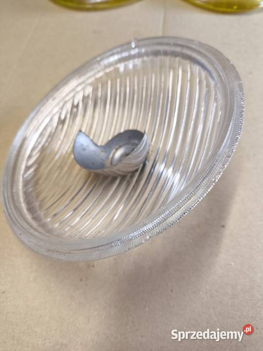 Klosz lampa halogen Jupiter Poznań PRL fiat osobowe Lampy przeciwmgielne Lutoryż