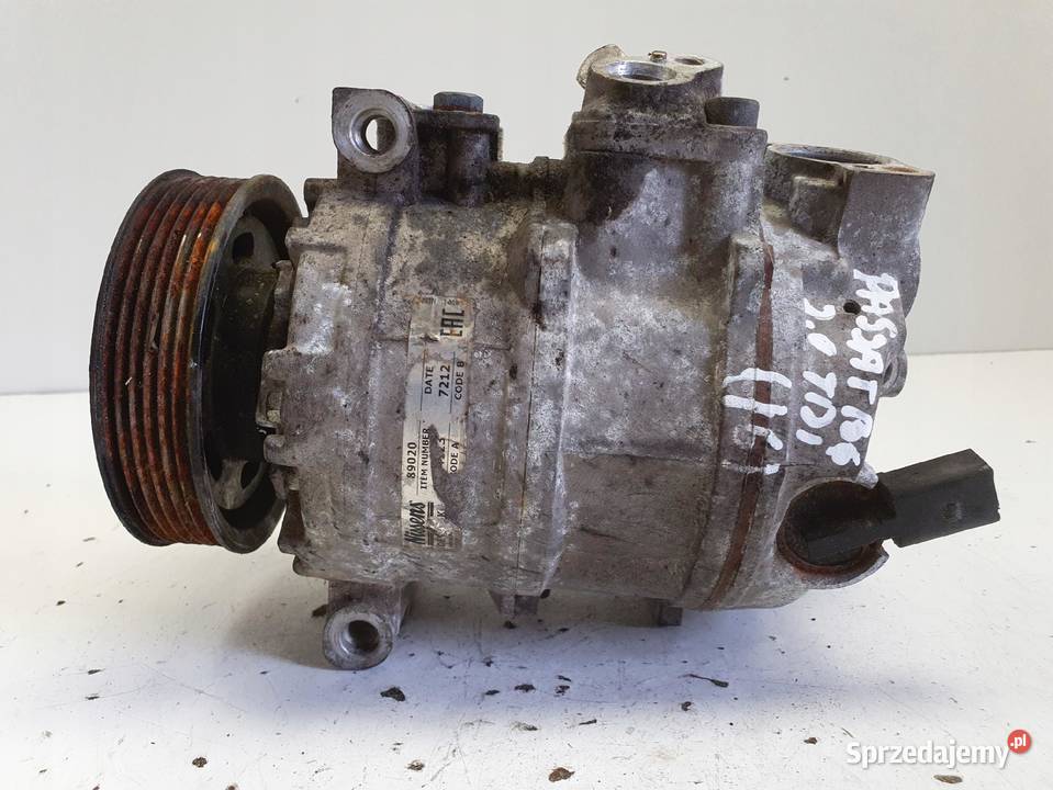 VW Passat B6 20 TDI SPRĘŻARKA KLIMATYZACJI lubelskie Janów