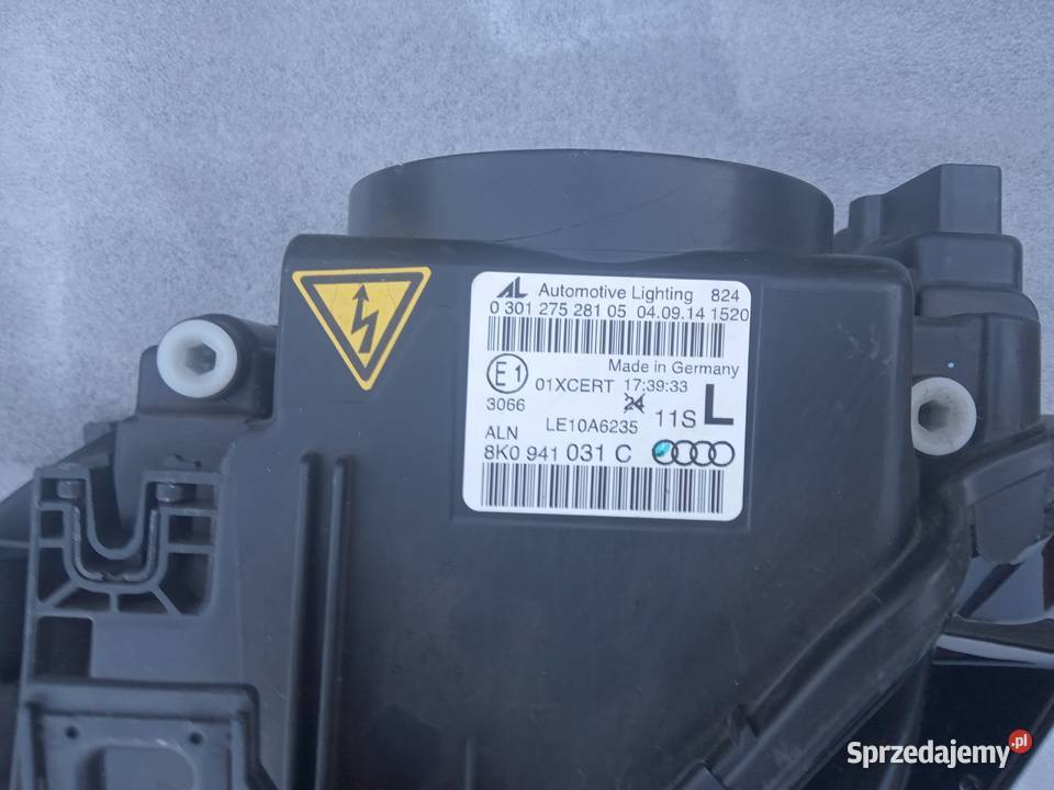 Lampa Xenon Audi A4B8 skrętna 8K0 941 031 Choszczno