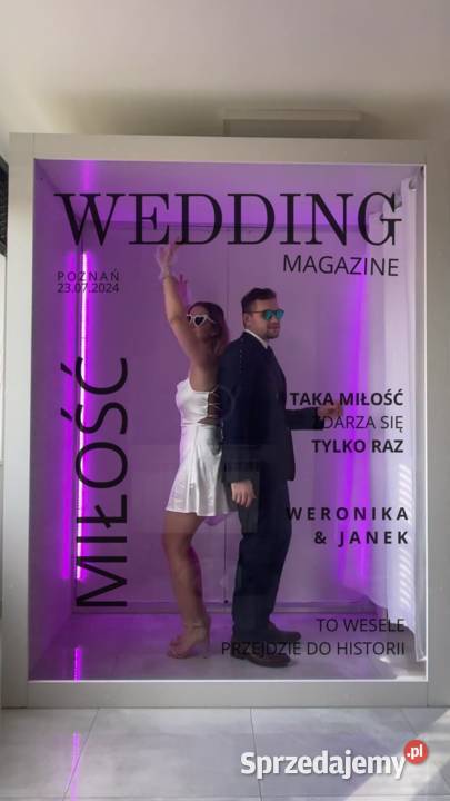 ATRAKCA WESELNA FOTO BUDKA NOWOŚĆ Poznań