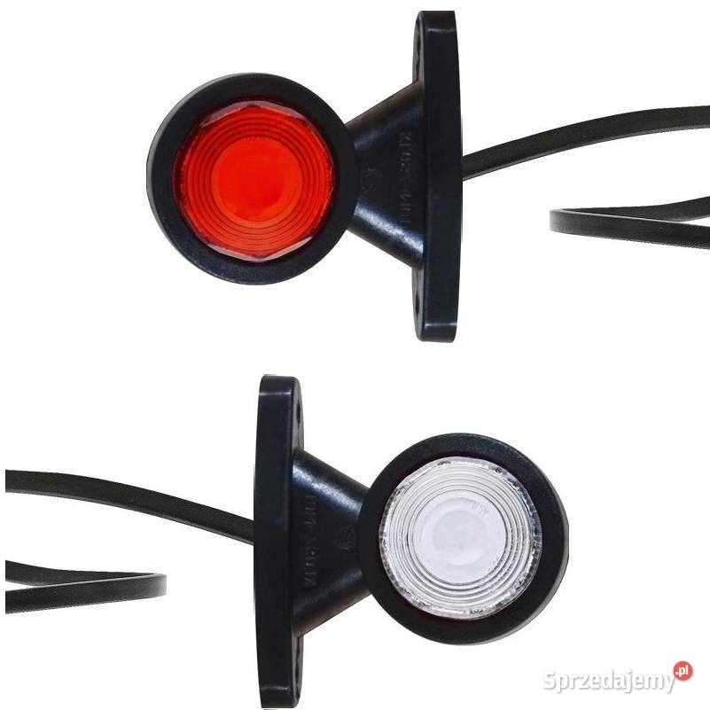 Lampka białoczerwona lampa DAF MAN IVECO SCANIA Oświetlenie Nowy Kurzeszyn