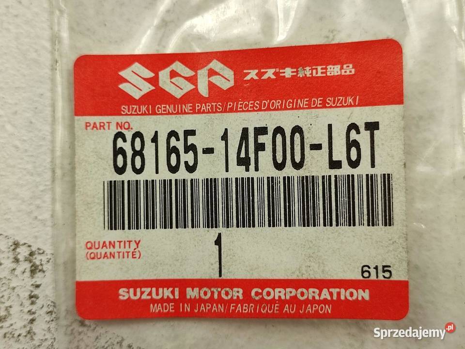 NAKLEJKA SUZUKI NA ZADUPEK SUZUKI AN 250