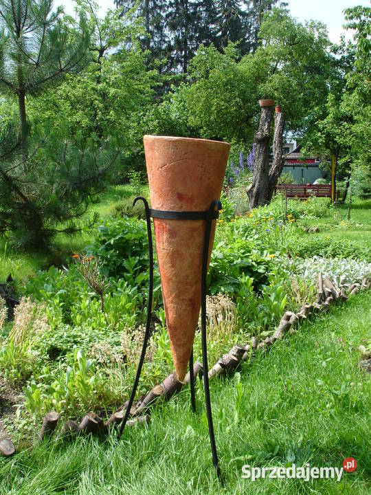 Sprzedam 3 donice ceramiczne w stojakach Pozostałe Jelenia Góra