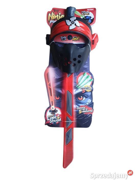 Miecz Świetlny Ninja Światło Dźwięk Strzelający Cieszyn
