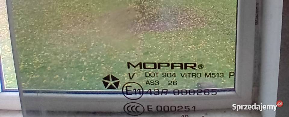 Ram 1500 2021r Szyba tylna lewa