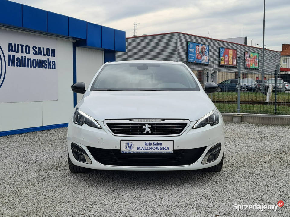 Peugeot 308 GTLine Navi 2xPDC Full Led Półskóry Rok produkcji 2016 Wągrowiec