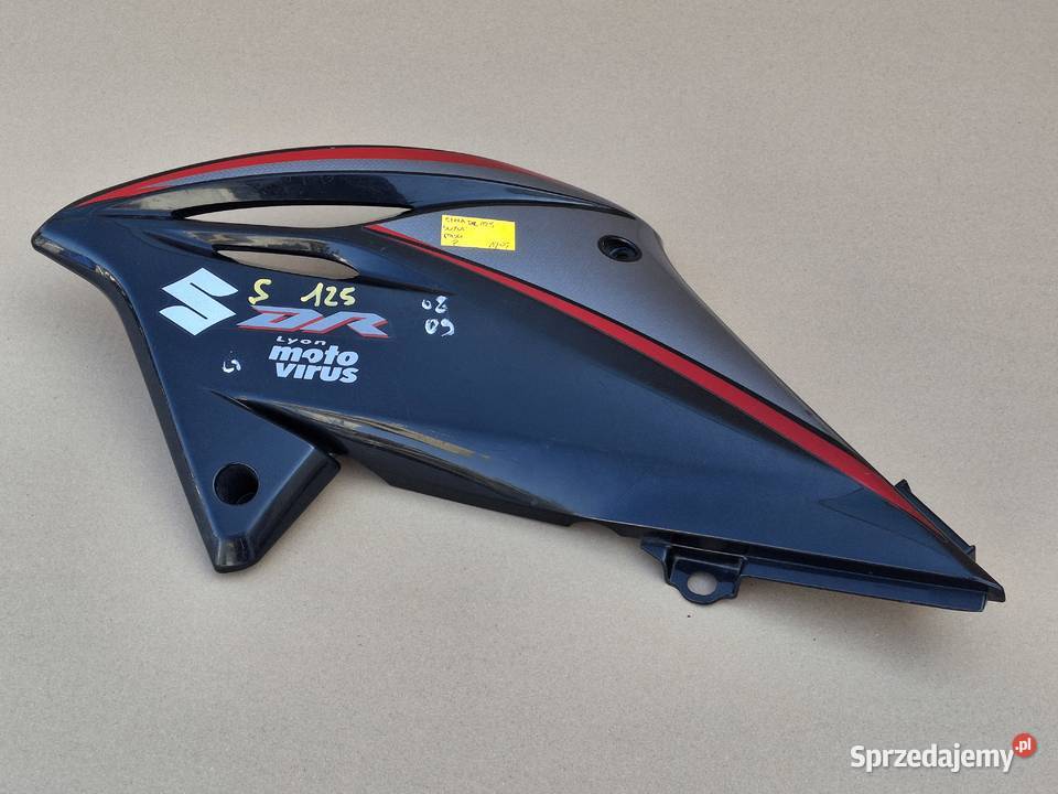 SUZUKI DR125 SM DR 125 BOCZEK LEWY OWIEWKA LEWA Bieleń