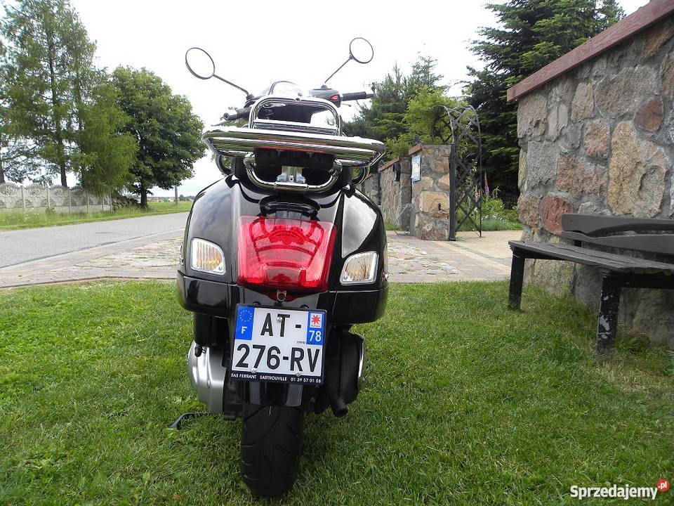 PIAGGIO VESPA GTS 125 IE 2010 R 13500 PRZEBIEG Skrzynia biegów bezstopniowa łódzkie Rawa Mazowiecka